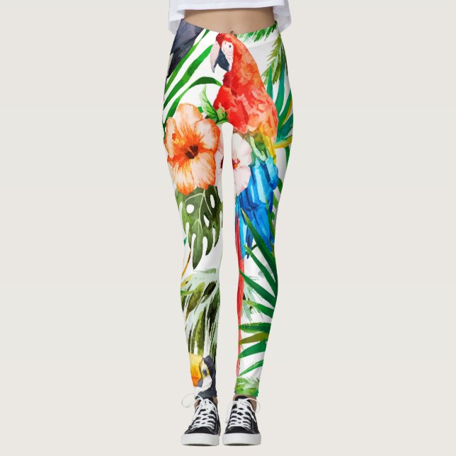 Legging Papagaio tropical (Frente)