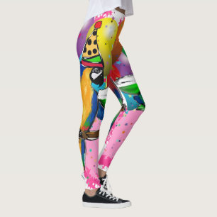 Legging Papagaios de Aniversário