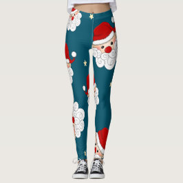 Legging Papai Noel e Estrela