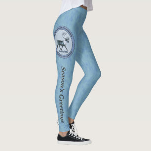 Legging Papais noeis 1rua de Suspensão de Ar Polar