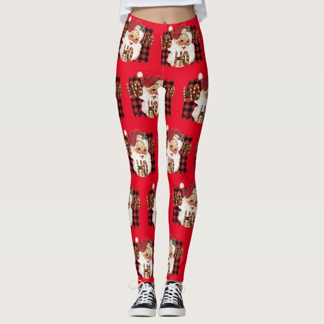 Legging Papais noeis bonitos (Frente)
