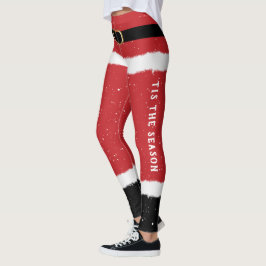 Legging Papais noeis de Mensagens Personalizadas Fato de F