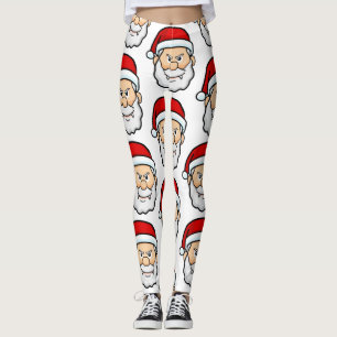 Legging papais noeis de vampiro de natal