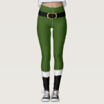 Legging Papais noeis do Elf Moderno Figuram Um Feliz Natal<br><div class="desc">Estas leggings bonitas de Natal são a fantasia perfeita para os Papais noeis da outra manhã de Natal ou festas de Natal.</div>