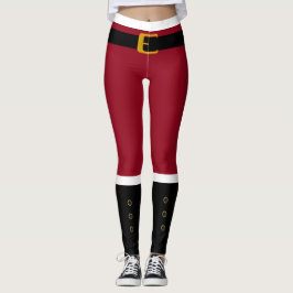 Legging Papais noeis Leggings-Red