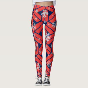 Legging Papais noeis, Sra. Claus, Fora de Natal