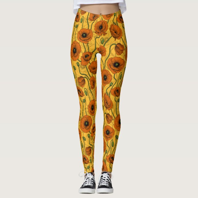 Legging Papas Laranja (Frente)