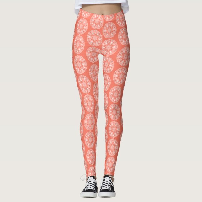 Legging Papaya Mandala (Frente)