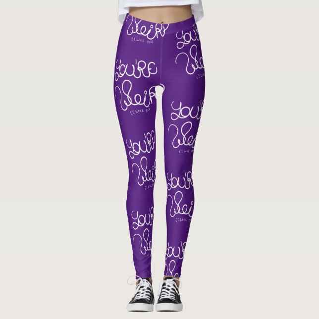 Legging Papel de empacotamento (Frente)