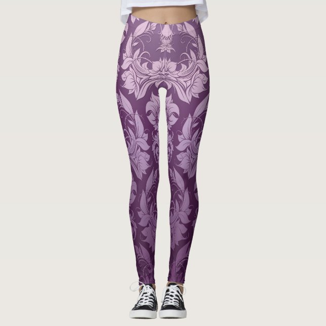 Legging Papel de parede clássico: Design de imagem sem cos (Frente)