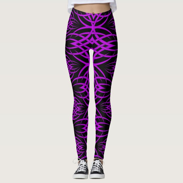 Legging Papel de Parede Eclipse (Roxo) (Frente)