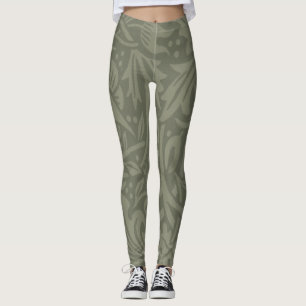 Legging Papel de parede floral Narciso William Morris