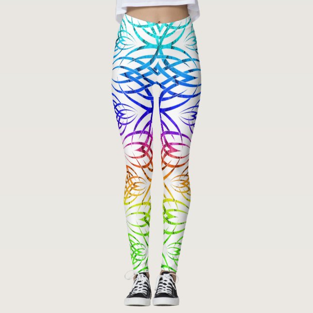 Legging Papel de Parede Shadow Eclipse ( Arco-íris 2 ) (Frente)