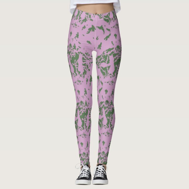 Legging PaperCut Garden (Frente)