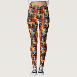 Legging Papillon com Rosas do Coração Dia dos Namorados