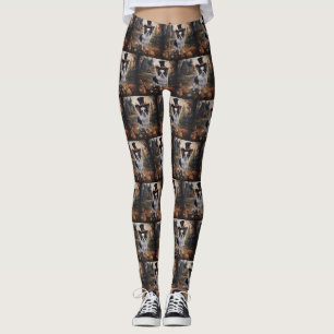 Legging Papillon Pumpkins Halloween Scary