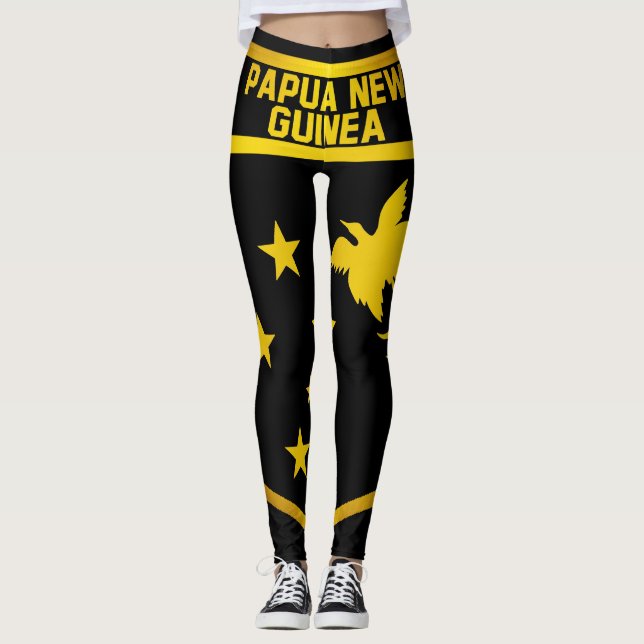 Legging Papua-Nova Guiné Emblem (Frente)