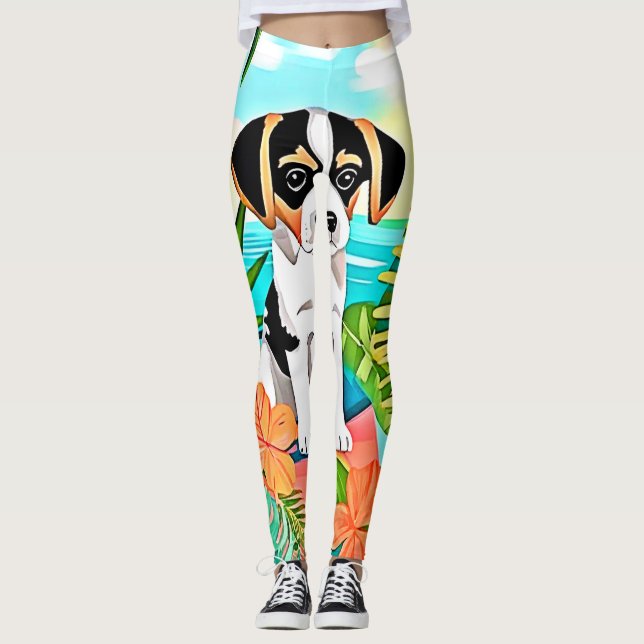 Legging Paradise Puppy Design (Frente)