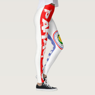 LEGGING PARAGUAY FLAG LEGGES HAVIC ACD