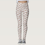 Legging Paramecia Paisley Biology Science White<br><div class="desc">Esse design paisley é feito a partir de desenhos de cílios completos paramecia,  vacúolos contráteis em forma de flores e organelas e nomes para partes desse organismo. Perfeito para nerd e fãs de ciência,  esta design engraçada é uma maneira charmosa de introduzir a biologia no dia a dia.</div>