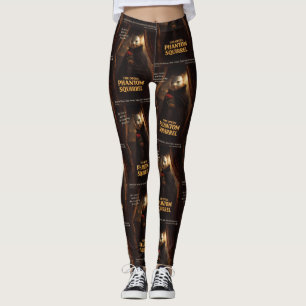 Legging Paródia de Esquilo Fantasma da Ópera