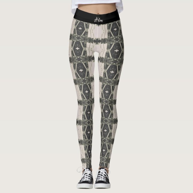 Legging Parque de diversões Vintage Áustria Viena Prater (Frente)