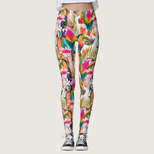 Legging Parrots & Palm Folaves 2