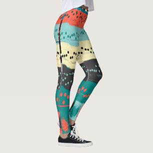 Legging Partitura louca por Shirley Taylor
