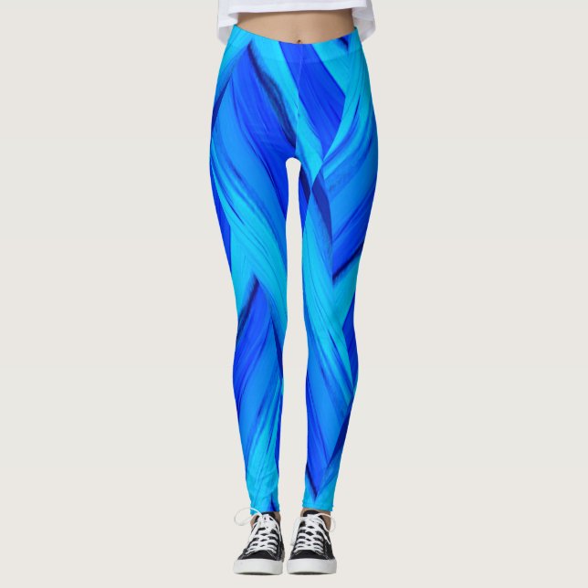 Legging pás azuis (Frente)