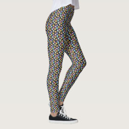 Legging PÁSCOA Coelhinho de Ovo Ioga Calça Meninas de Mulh