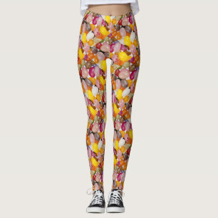 Legging Páscoa doce e legal, doce, doce, doce, doce, doce,