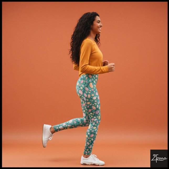 Legging Páscoa Jelly Bean (Criador carregado)
