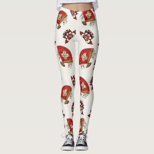 Legging Pássaro asiático Deco