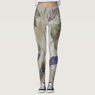Legging Pássaro Azul - Pernas