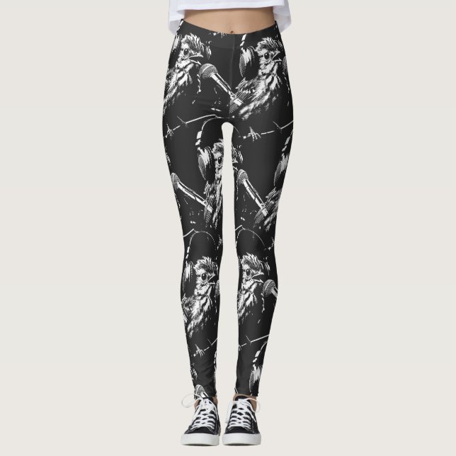 Legging Pássaro Cantando (Frente)
