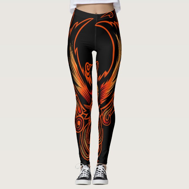 Legging Pássaro De Fogo (Frente)