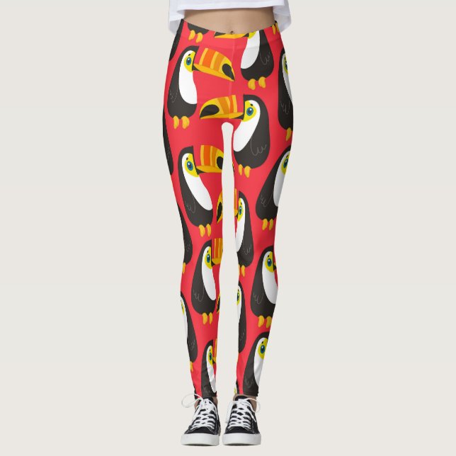 Legging Pássaros Araras Incríveis (Frente)