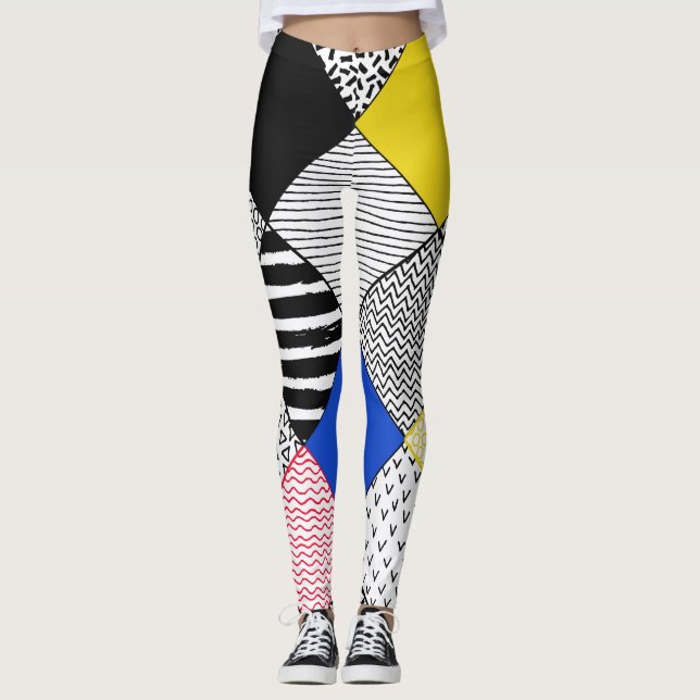 Legging Pássaros, bolinhas. (Frente)