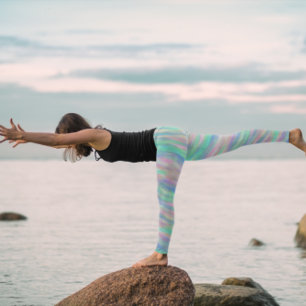 Legging Pastel abstrato
