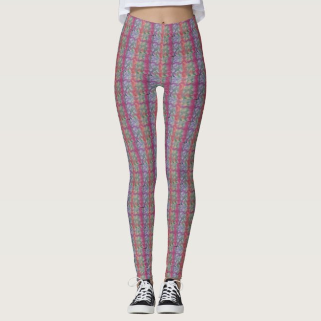 Legging Pastel Abstrato Art (Frente)