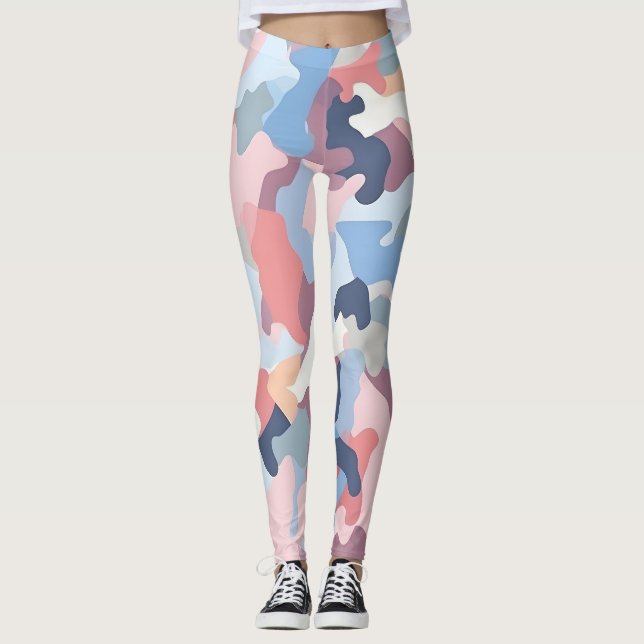 Legging Pastel Camouflage (Frente)