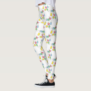 Legging Pastel Candy Corn Páscoa Cesta Kernels