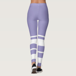 Legging Pastel Pálido Lavanda Roxo Arte
