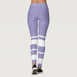 Legging Pastel Pálido Lavanda Roxo-Arte