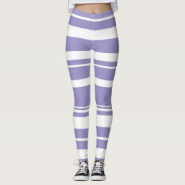 Legging Pastel Pálido Lavanda Roxo Arte