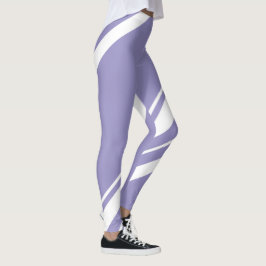 Legging Pastel Pálido Lavanda Roxo Arte