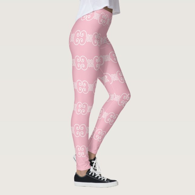 Legging Pastel Pink White Victorian 4Ashley (Direita)