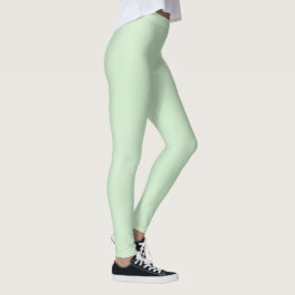 Legging Pastel Pistachio - Cor Sólida | Clássico | Elegant