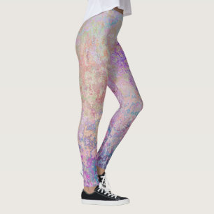 Legging Pastel Rainbow Tie-Dye, Primavera Summer