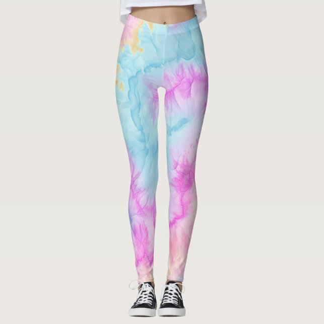 Legging Pastel Tie Dye (Frente)
